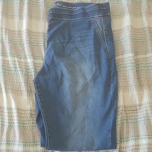 New York & Company Soho Jeans High Waist Pull On